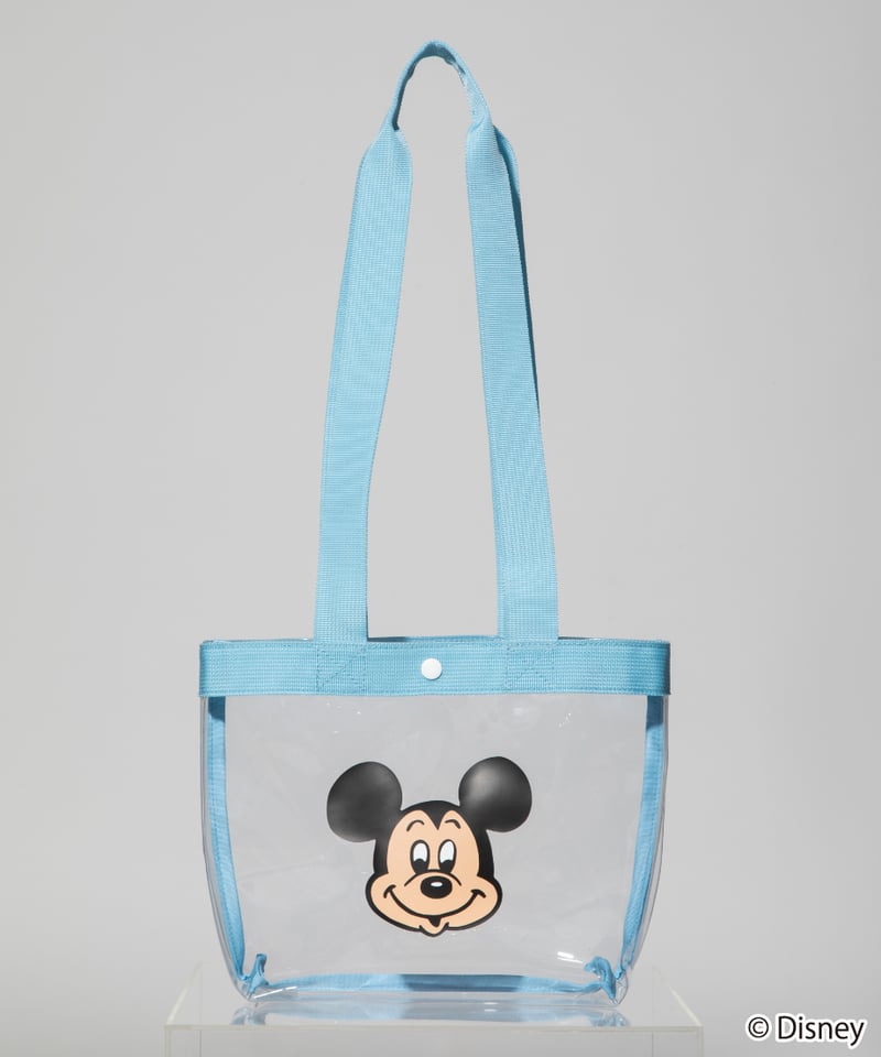 WCJDisney / FACE DESIGN TOTE BAGミッキー Disney / PVC TOTE BAG(ミッキー)【WCJ-TD-008SAX01】 |
