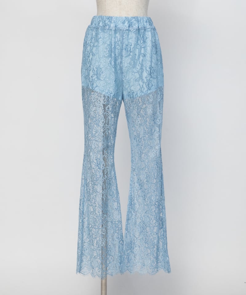 josemoon レースフレアパンツ JOSE MOON（ジョゼムーン）の「LACE FLARE PANTS/レースフレアパンツ