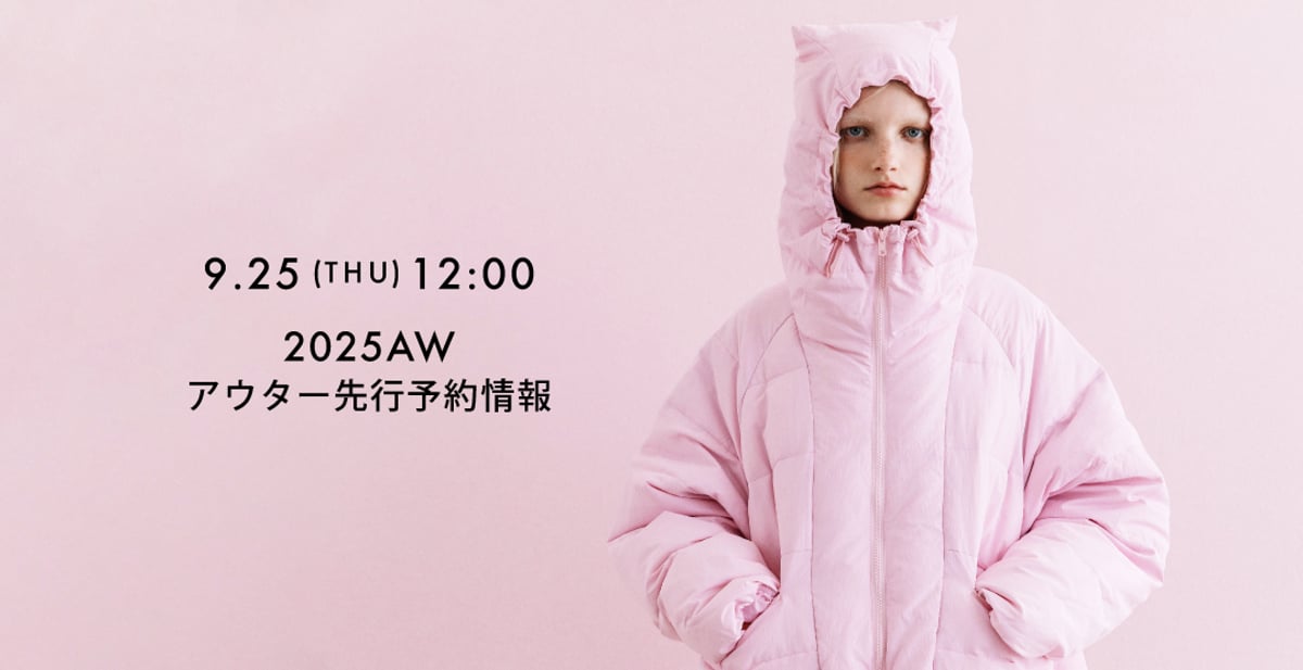 2025AWアウター先行予約情報 | WCJ OFFICIAL WEB STORE