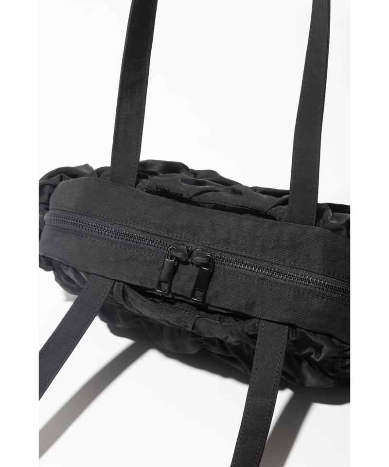 撥水】ギャザーバッグ【WCJ-HI-008BLK】※2月18日以降順次発送予定