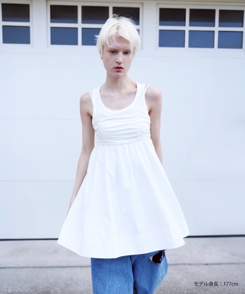 裾フレアチュニック【WCJ-PP-146WHT】 | WCJ OFFICIAL WEB STORE