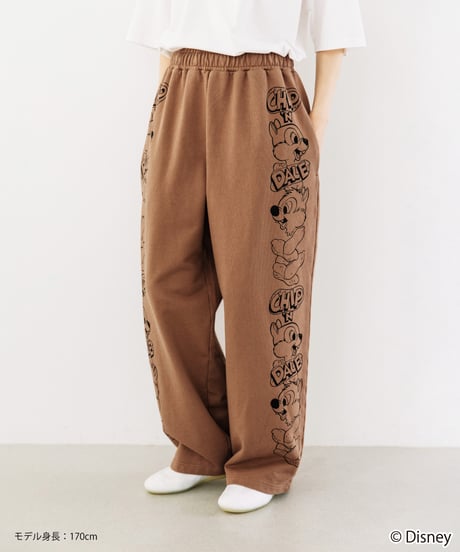 Disney / SWEAT PANTS(チップ＆デール)【WCJ-TD-053BRN08】※6月5日以降順次発送予定