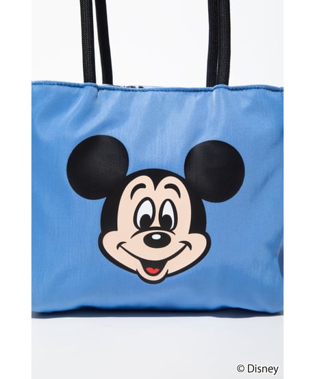 【撥水】Disney / REVERSIBLE TOTE BAG(S)(ミッキー)【WCJ-TD-013BLU-SAX01】