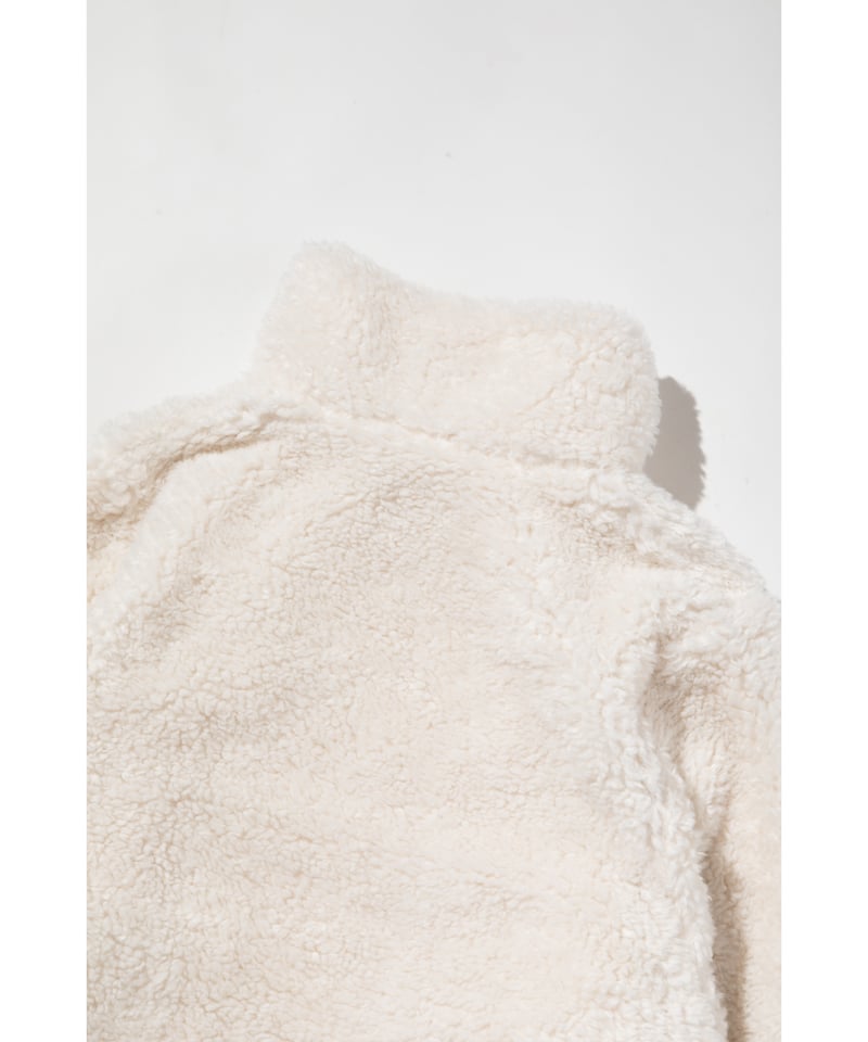 撥水】エコファーライナー付きコート【WCJ-TA-003LBE-IVO】※11月