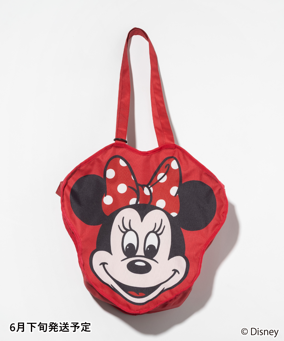 WCJ FACE DESIGN COLOR TOTE BAG ミニー Disney / FACE DESIGN COLOR TOTE BAG(ミニー)【WCJ-GC