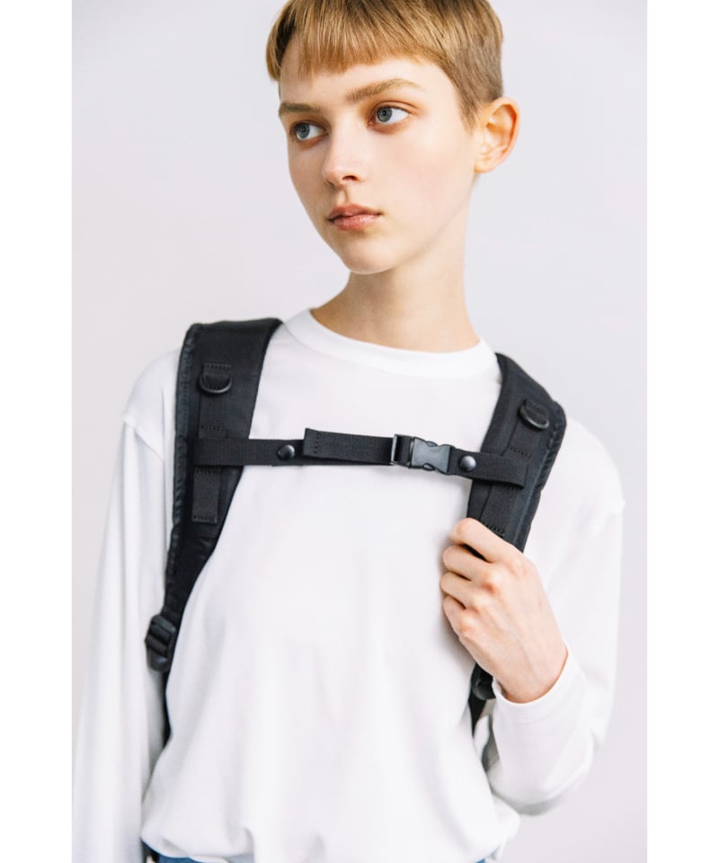 撥水】フラップバックパック【WCJ-MP-040BLK】※6月上旬〜中旬発売予定