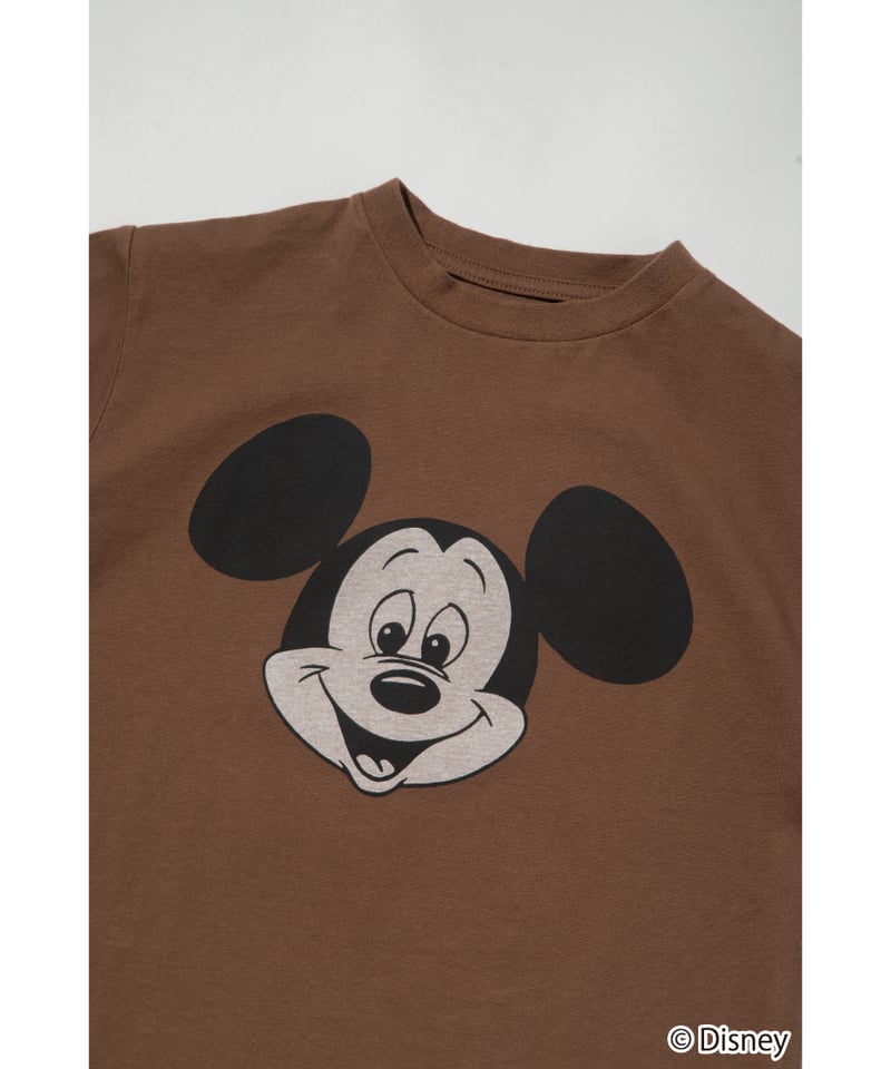 Disney / TEE（ミッキー）WCJ ブラウン　新品未使用 Disney / KIDS TEE（ミッキー）【WCJ-GC-051BRN01】 | WCJ