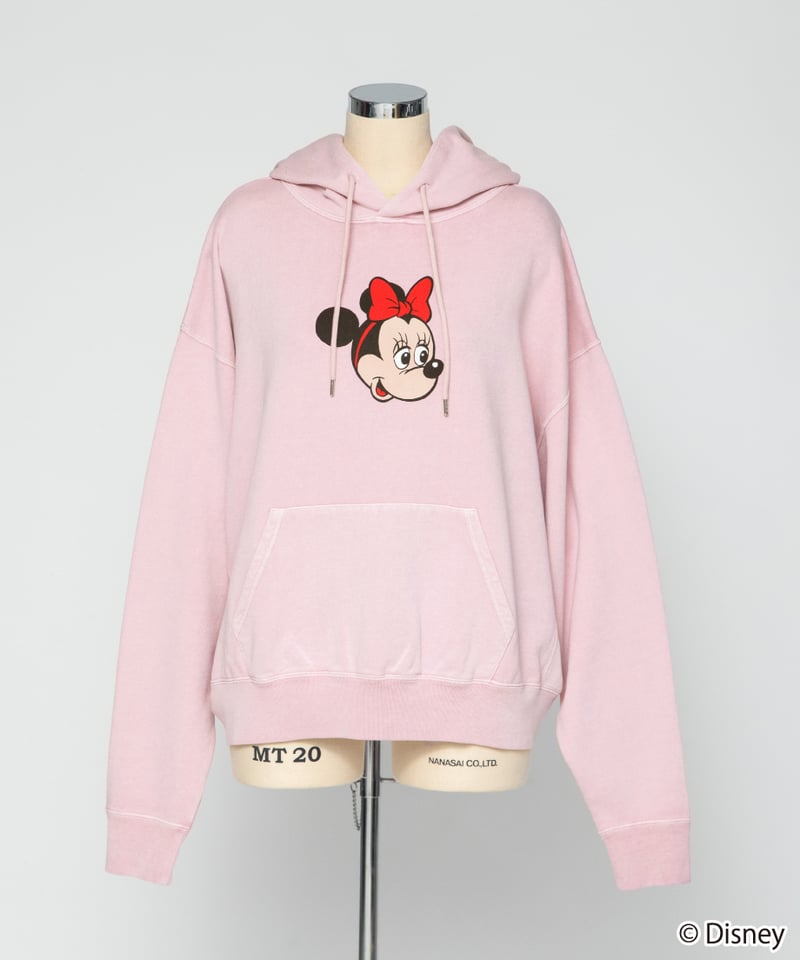 Disney / SWEAT HOODIE(ミニー)【WCJ-NA-052PNK02】 | W Disney / SWEAT HOODIE(ミニー)【WCJ-NA-052PNK02】 | W