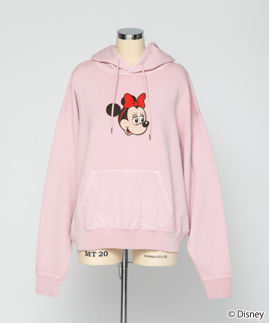 Disney / SWEAT HOODIE(ミニー)【WCJ-NA-052PNK02】 | W Disney / SWEAT HOODIE(ミニー)【WCJ-NA-052PNK02】 | W