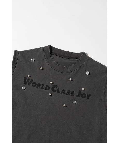 ビジューノースリーブTEE【WCJ-NA-062BLK】※7月中旬発送予定