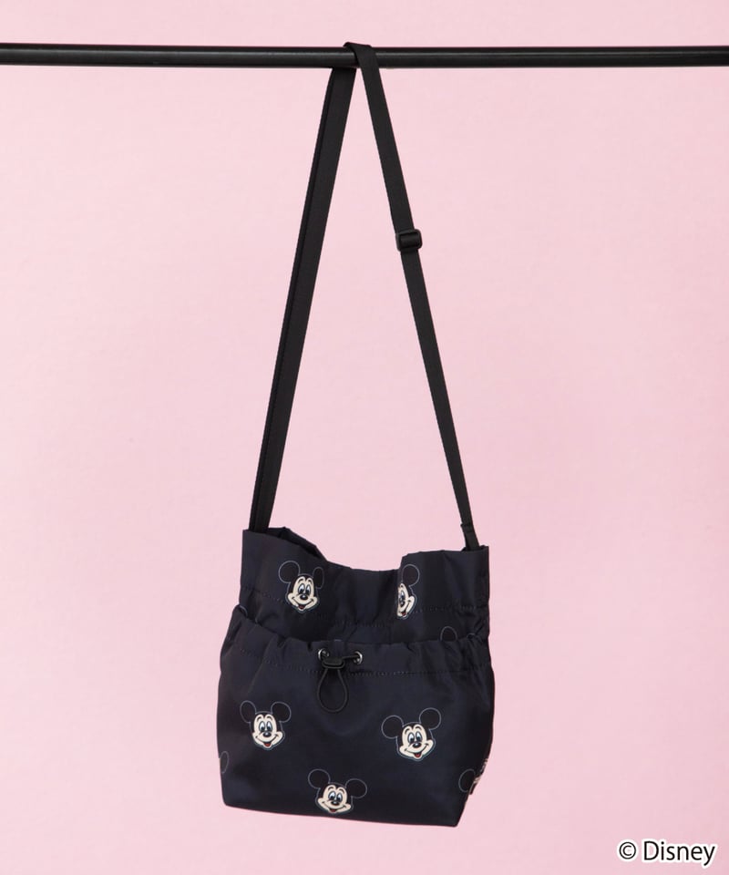 撥水】Disney / SHOULDER BAG（S）(ミッキー)【WCJ-TD-033BL