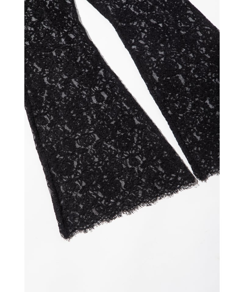 レースフレアパンツ【WCJ-PP-100BLK】 | WCJ OFFICIAL WEB STORE