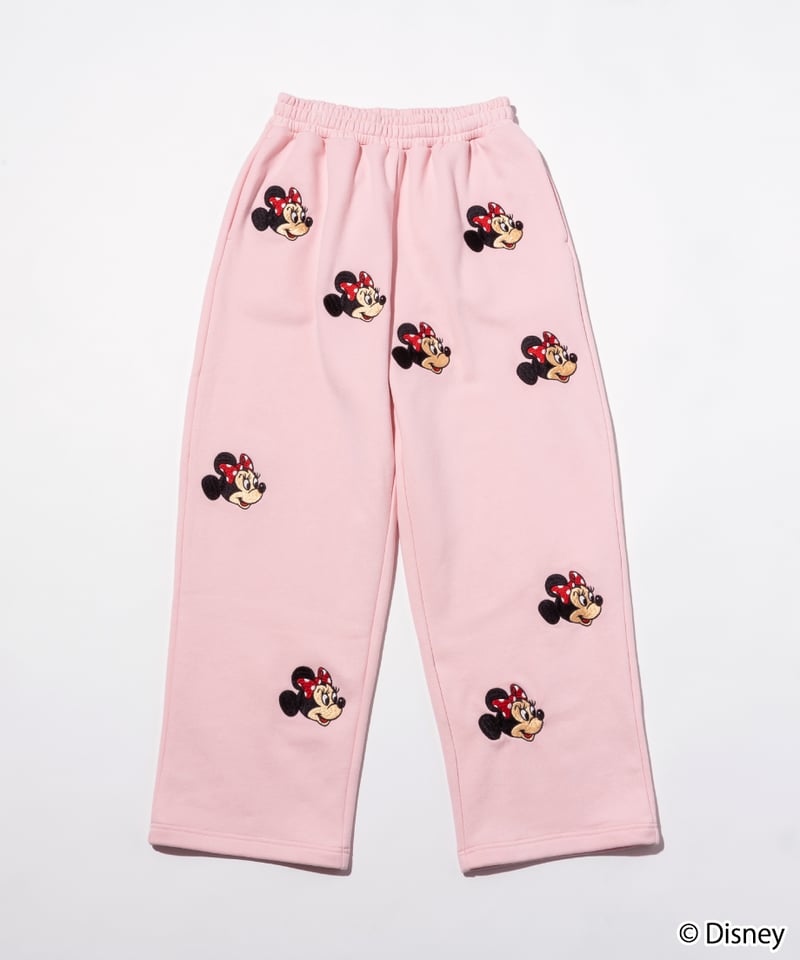 Disney / EMBROIDERY SWEAT PANTS(ミニー)【WCJ-TD-045