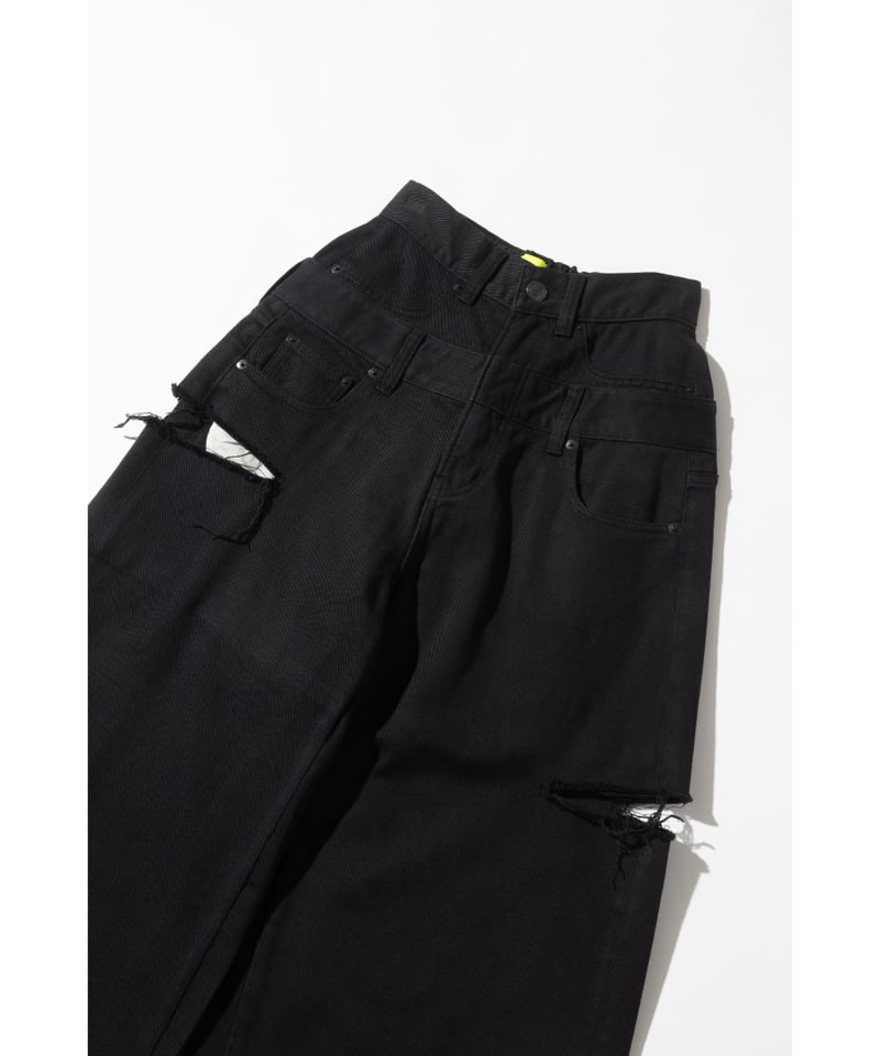 レイヤードパンツ【WCJ-GM-026BLK】 | WCJ OFFICIAL WEB STORE