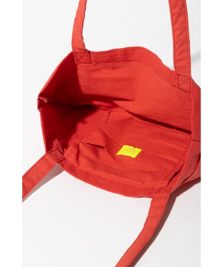ポケット付きトートバッグ【WCJ-EV-006RED】