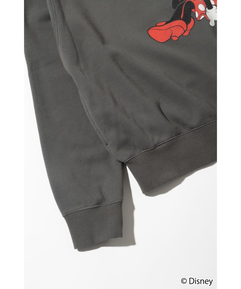 Disney / MINNIE SWEAT TOP【WCJ-TD-021DGY】 ※2月下旬発