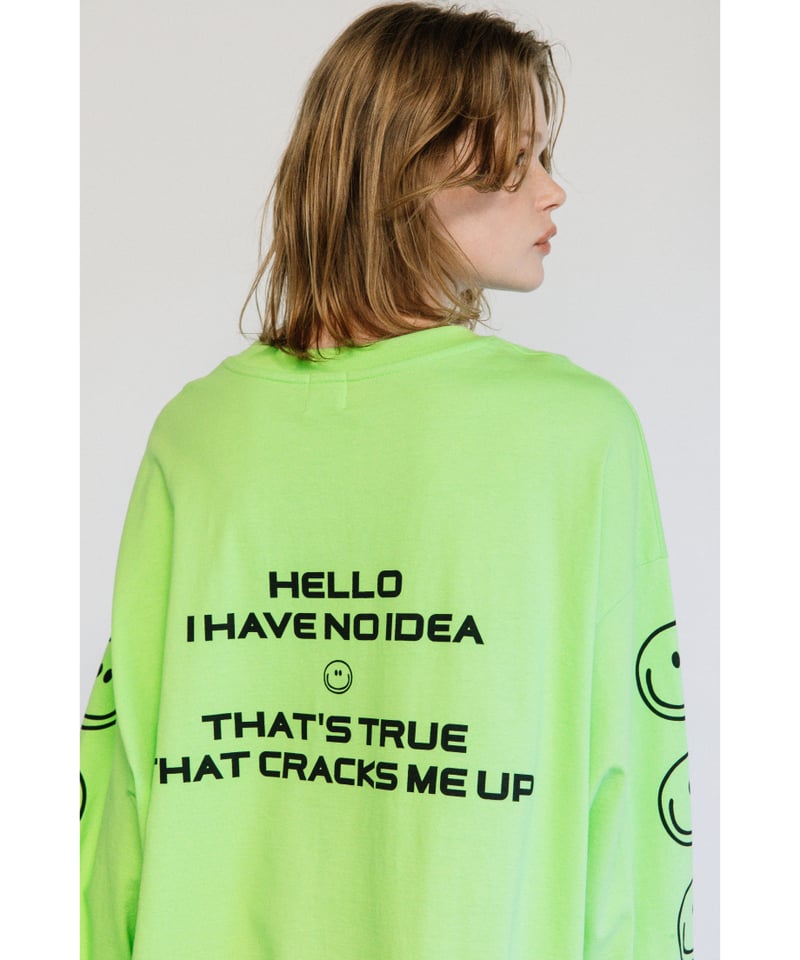 BIGロンTEE【WCJ-LK-026LIM】 | WCJ OFFICIAL WEB STORE