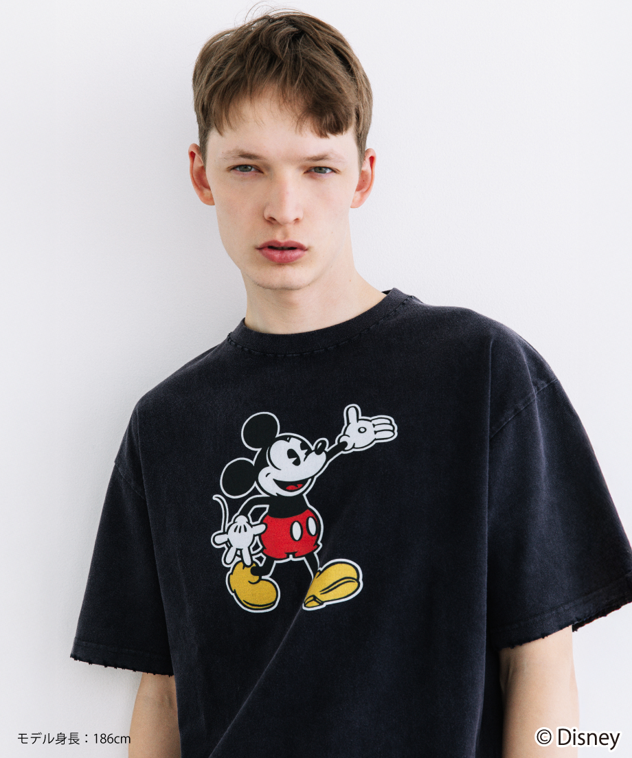 WCJ Disney100 SS TEE 100周年　ミッキー　プリントTシャツ WCJ（ダブルシージェイ）の「Disney100 / SS TEE（ミッキー）（Tシャツ