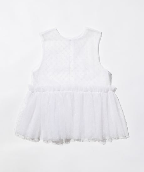 ビーズチュールTOPS【WCJ-PP-104WHT】