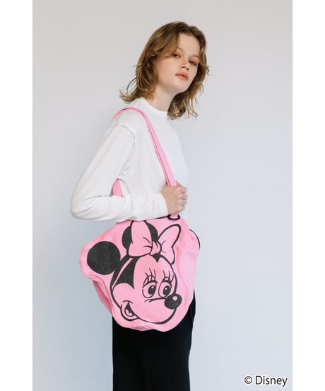 Disney / FACE DESIGN TOTE BAG(ミニー)【WCJ-GC-055PNK02A】