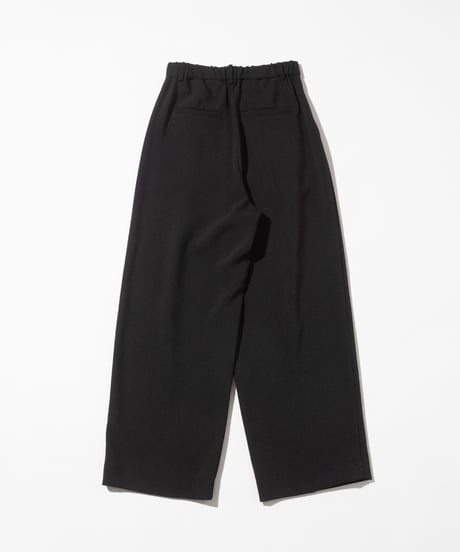 【速乾】【防シワ】ワンタックパンツ【WCJ-TC-143BLK】