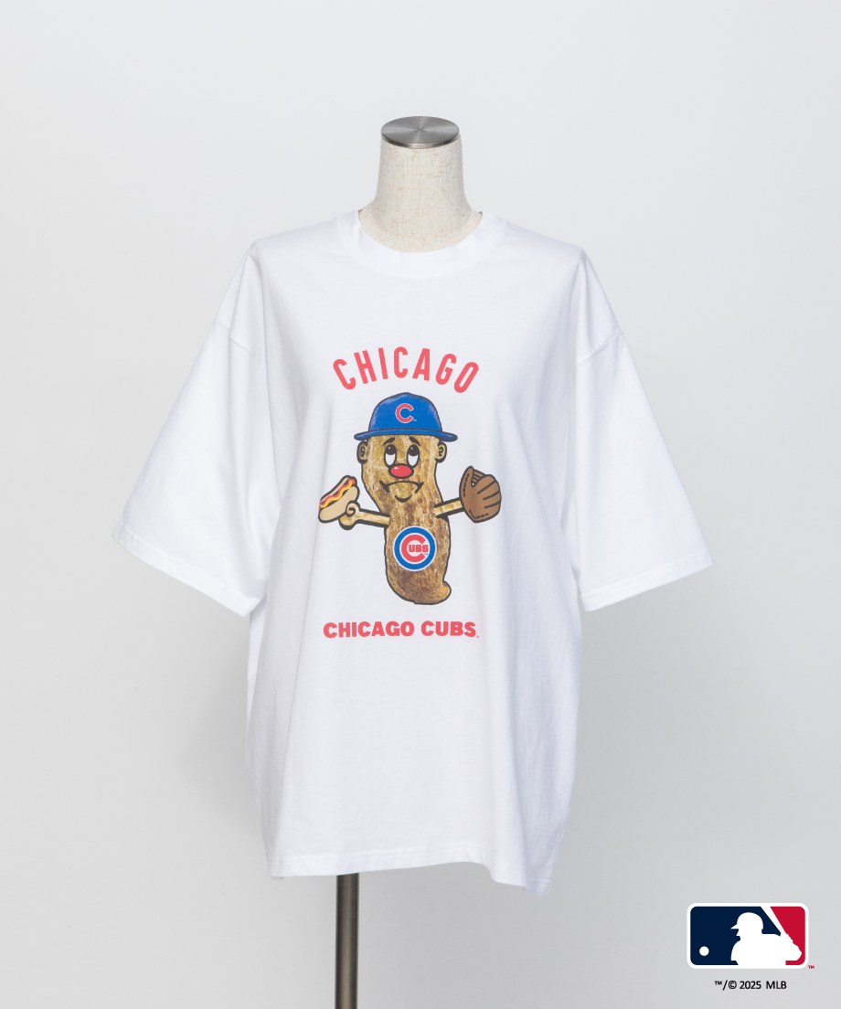 wcj シカゴ　カブス　Tシャツ　ホワイト MLB MLB TEE(シカゴ・カブス)【WCJ-GC-038WHT-CHC】 | WCJ OFFIC