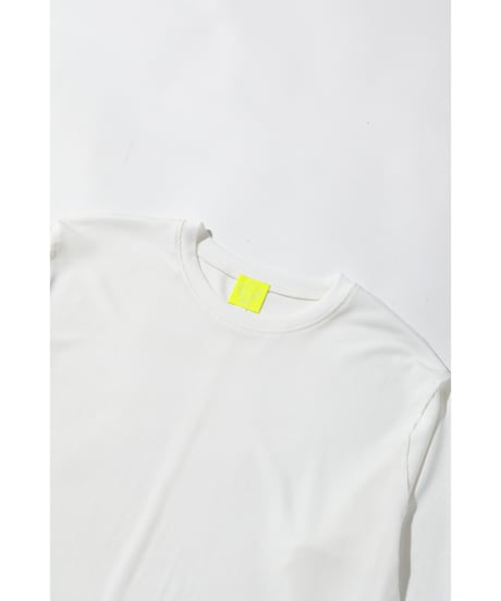 【速乾】【防シワ】オーバーサイズアウトシームカットソー【WCJ-PP-122WHT】