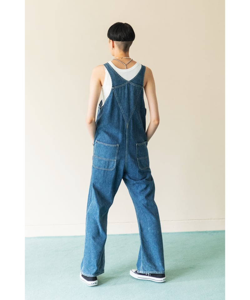デニムオーバーオール【WCJ-DG-012BU】 | WCJ OFFICIAL WEB STORE