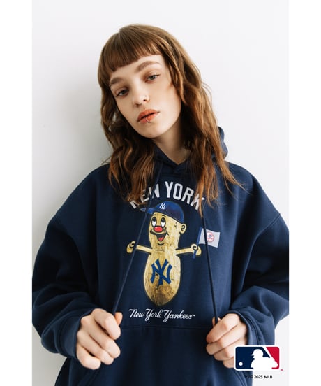 MLB HOODIE(ニューヨーク・ヤンキース)【WCJ-GC-058NAV-NYY】