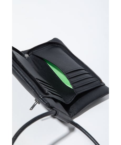 フェイスショルダーウォレット【WCJ-HI-003BLK】
