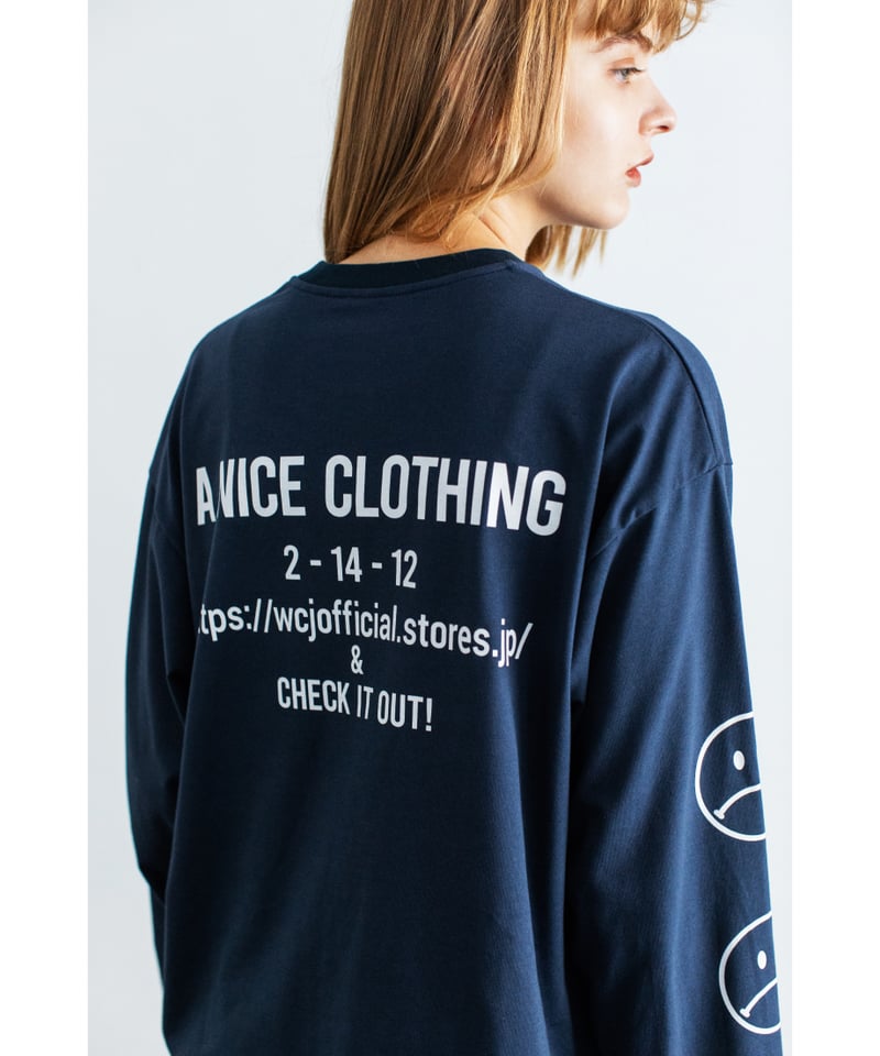 NICO SLEEVE LS TEE【WCJ-AB-067NV】 | WCJ OFFICIAL NICO SLEEVE LS TEE【WCJ-AB-067NV】 | WCJ OFFICIAL