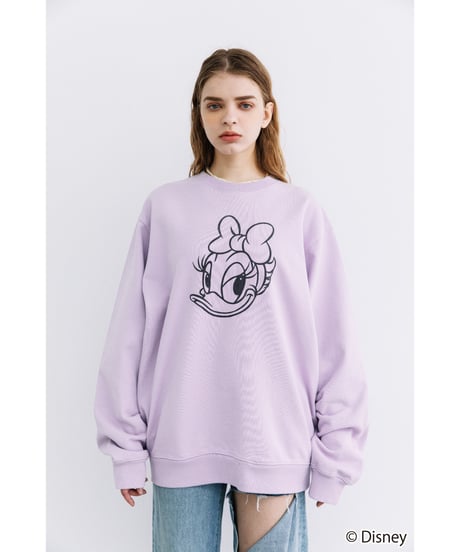 Disney / SWEAT TOP(デイジー)【WCJ-TD-001PUR04】