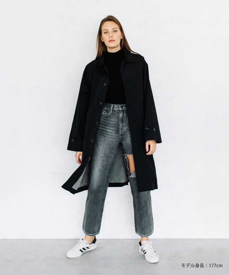 【撥水】ステンカラーコート【WCJ-JF-066BLK】 撥水】ステンカラーコート【WCJ-JF-066BLK】 | WCJ OFFICIAL WEB