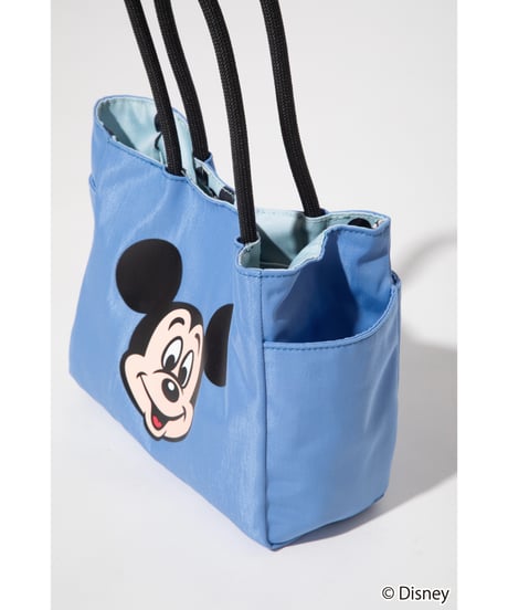 【撥水】Disney / REVERSIBLE TOTE BAG(S)(ミッキー)【WCJ-TD-013BLU-SAX01】