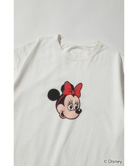 Disney / OVER DYE SS TEE（ミニー）【WCJ-GC-027WHT02】