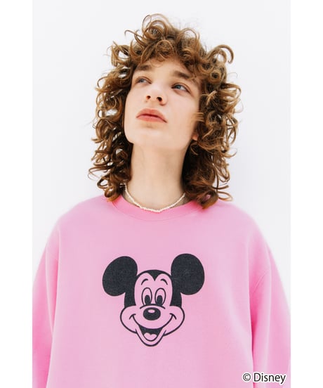 Disney / SWEAT TOP(ミッキー)【WCJ-NA-049PNK01】