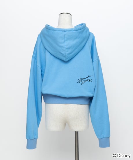 Disney / EMBROIDERY ZIP HOODIE(ドナルド)【WCJ-TD-044BLU03】