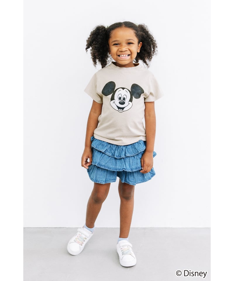 Disney / KIDS TEE（ミッキー）【WCJ-GC-051GRY01】 | WCJ