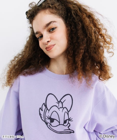 Disney / SWEAT TOP(デイジー)【WCJ-NA-049PUR04】