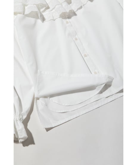 レースブラウス【WCJ-PP-121WHT】