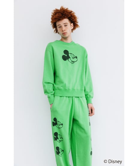 Disney / SWEAT PANTS(ミッキー)【WCJ-NA-022GR】