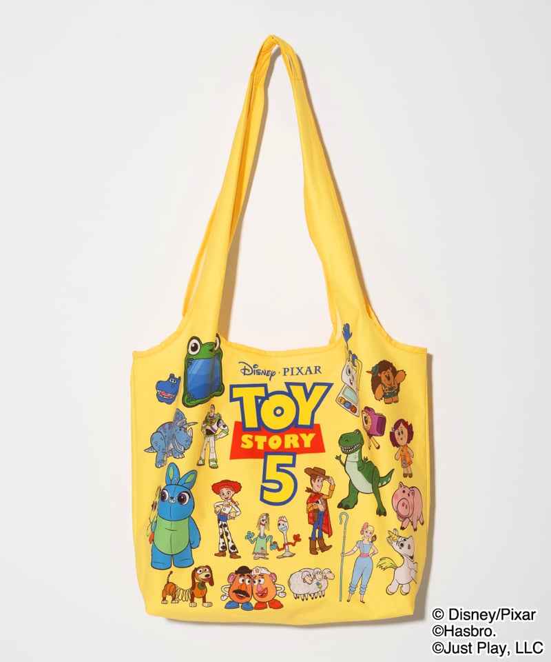 撥水】Disney / TOY STORY 5 / 膨張エコバッグ【WCJ-TD-058YE