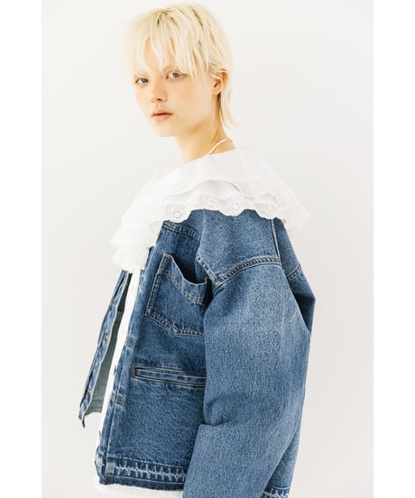 レースブラウス【WCJ-PP-121WHT】