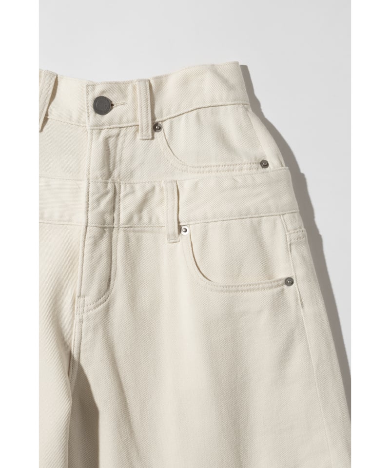 レイヤードパンツ【WCJ-GM-026IVO】 | WCJ OFFICIAL WEB STORE