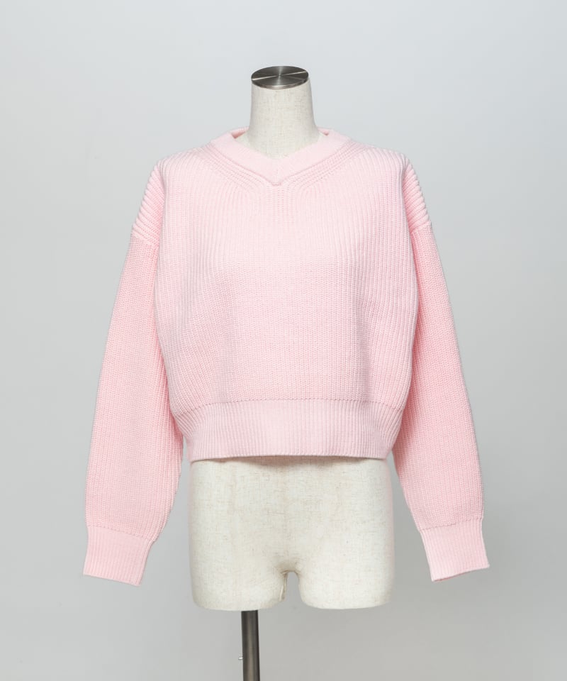 PINK HOUSE 薄手ニット新品タグ付き 【ゴールデンウィーク最終お値下げ】 浅VネックニットTOPS【WCJ-MK-032PNK】 | WCJ OFFICIAL WEB