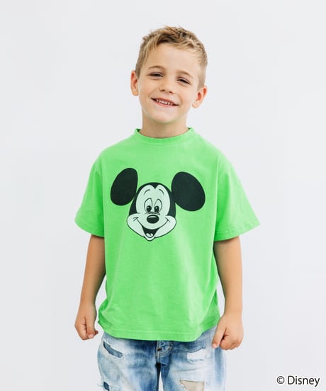 Disney / KIDS TEE（ミッキー）【WCJ-GC-051GRN01】