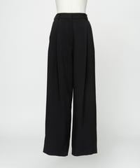 【速乾】【防シワ】ワンタックパンツ【WCJ-TC-143BLK】