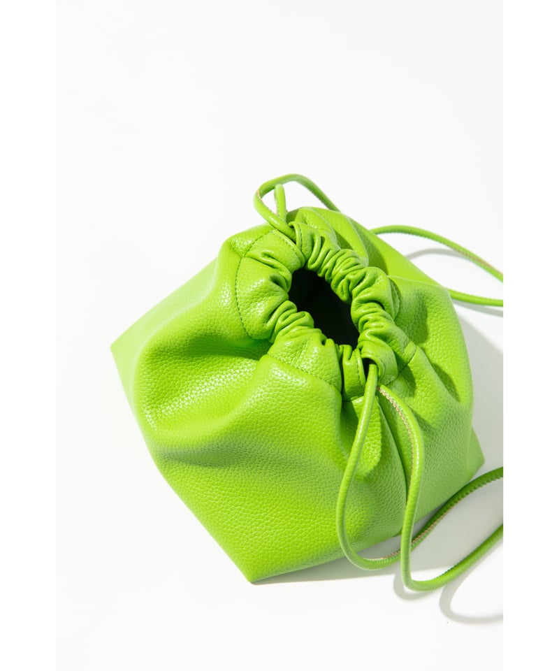 ソフトエコレザー巾着【WCJ-QU-097GR】 | WCJ OFFICIAL WEB STORE