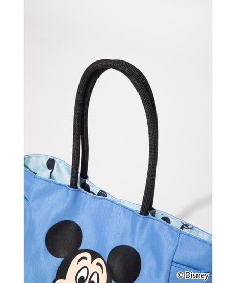 【撥水】Disney / REVERSIBLE TOTE BAG(S)(ミッキー)【WCJ-TD-013BLU-SAX01】