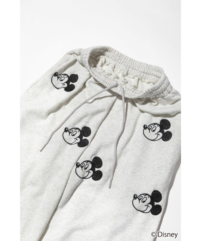 Disney / EMBROIDERY SWEAT PANTS(ミッキー)【WCJ-TD-04